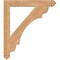 Ekena Millwork Olympic Arts & Crafts Smooth Bracket, Western Red Cedar, 3 1/2"W x 30"D x 34"H BKT04X30X34OLY03SWR - alternate 4